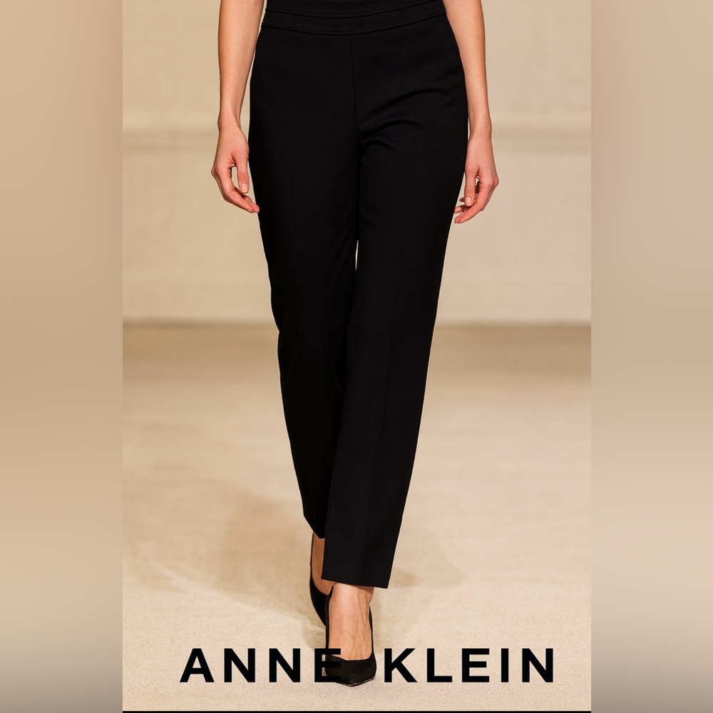 Anne Klein Elegant stretch Black Trousers